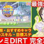 【ウマ娘】これ一本で完全攻略！チャンピオンズミーティングDIRTで差が付くポイントをすべて徹底解説‼【8月ダートチャンミ】