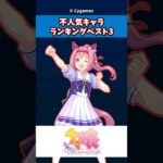 【ウマ娘】不人気キャラランキングベスト3 #shorts #ウマ娘 #ウマ娘プリティーダービー #反応集 #ゆっくり実況