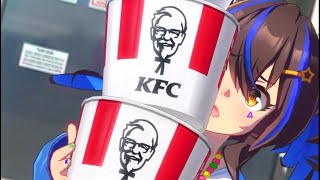 #ウマ娘　ウマさんぽKFCコラボ　自分保存用