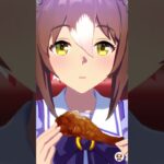 ウマ娘　ファインモーション　お食事　KFCコラボ