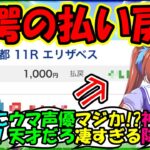 【ウマ娘 反応集】『ウマ娘声優木村千咲さん、エリザベス女王杯で驚きの払い戻しにSNSで大反響！』に対するみんなの反応集 ウマ娘 まとめ 速報 スタニングローズ 競馬 【ウマ娘プリティーダービー】