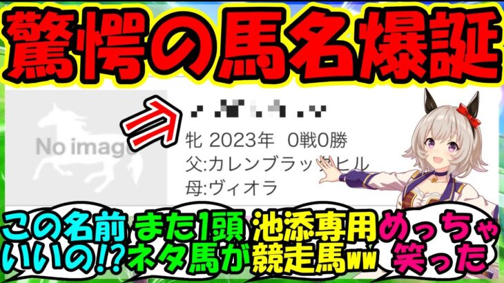 【ウマ娘 反応集】『カレンチャンがとんでもない名前に変貌を遂げて競走馬デビュー！？』に対するみんなの反応集 ウマ娘 まとめ 競馬 【ウマ娘プリティーダービー】