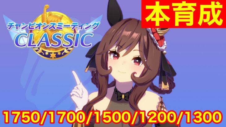 【ウマ娘】チャンピオンズミーティング阪神2400アルティメットジェンティルドンナ本育成キメてくぞ！！【チャンミクラシック】