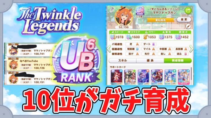 【新シナリオ】UB7目指すぞ！新育成シナリオ「The Twinkle Legends」やる！【ウマ娘】