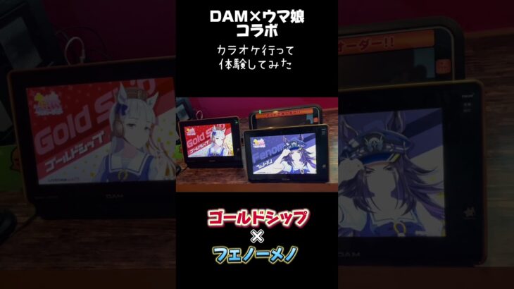 【ウマ娘×DAMコラボ】デンモクの推しフォト機能体験しに行った #ウマ娘 #DAM #推しフォト