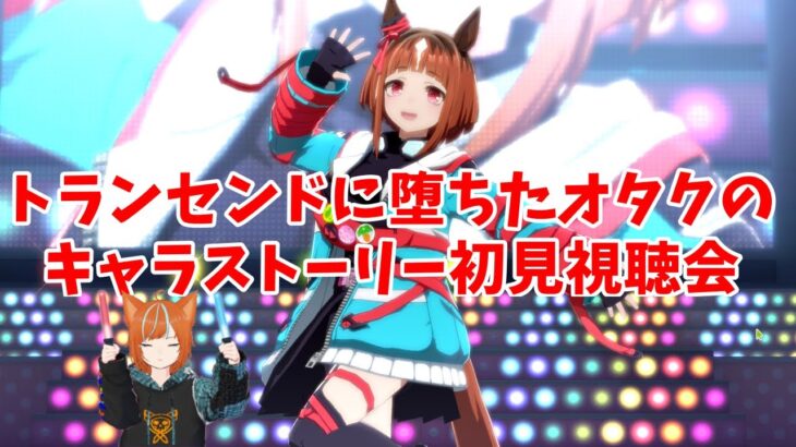 【ウマ娘プリティーダービー】トランセンドのキャラストーリーを読む日【稲荷紺】