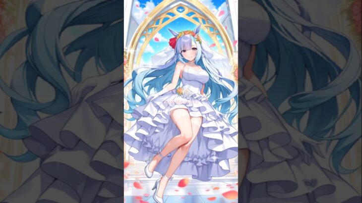 【ウマ娘】6月可愛いウマ娘ジューンブライド総集編♥　#shorts