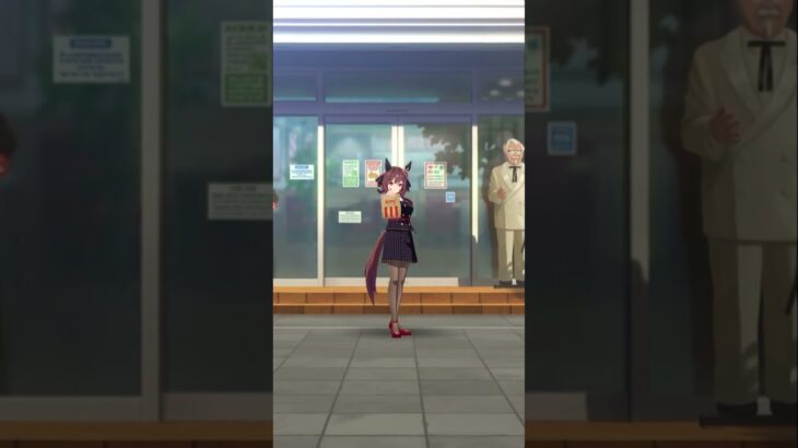 ウマ娘×KFCの世界線、見てしまったｺﾞ(ry…ジェンティルドンナの神行動…🍗✨