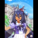 ウマ娘 ガチャ7日目  新育成シナリオ(無人島)開幕サポートガチャ  最大80連無料1日1回10連ガチャ無料キャンペーン引いた結果