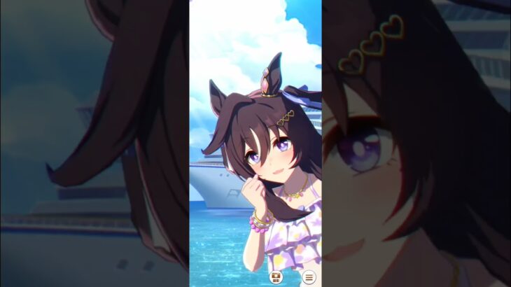 ウマ娘　水着ヴィブロスが出たので（単発２回www）育成した(⁠≧⁠▽⁠≦⁠)　相変わらず育成が上手くいかない(ΦωΦ)