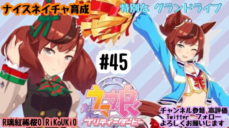 8/8 ウマ娘 ナイスネイチャ育成#45 特別な グランドライブ