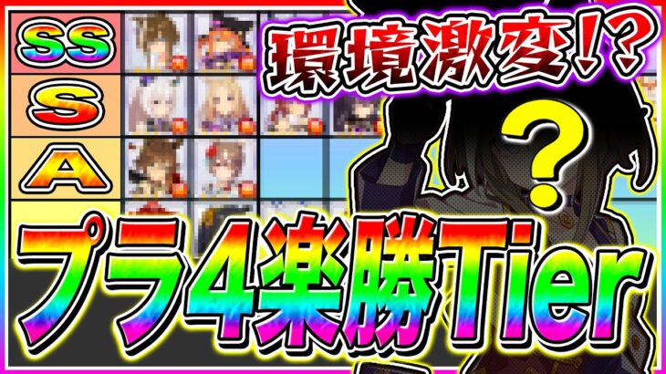 【ウマ娘】誰でも簡単プラチナ4向け長距離8月LoH最強ウマ娘Tierランク＋全キャラ性能解説!!札幌2600m【ウマ娘 新シナリオ 無人島 リーグオブヒーローズ】
