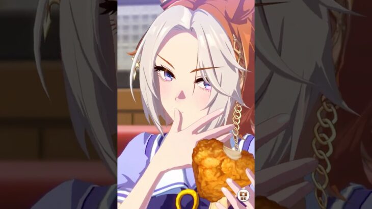 【ウマ娘】オルフェーヴル【ウマさんぽ】ケンタッキーコラボ 食事