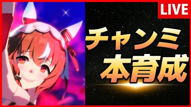 【ウマ娘】9月チャンミ スティルインラブ本育成【生放送】