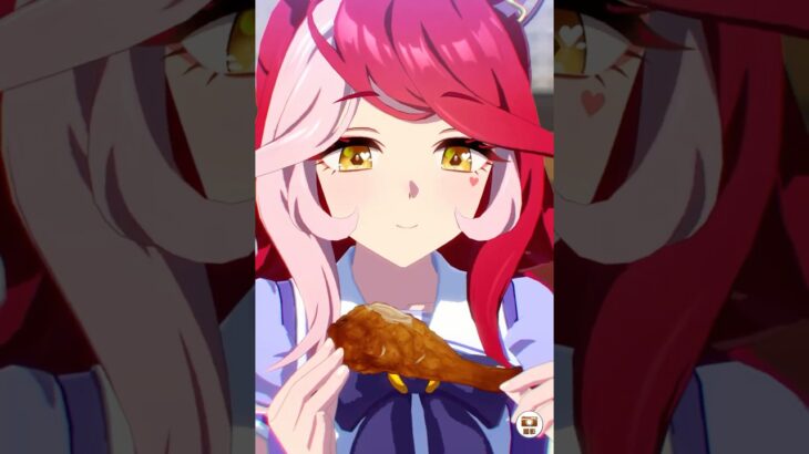【ウマ娘】ラヴズオンリーユー【ウマさんぽ】ケンタッキーコラボ 食事