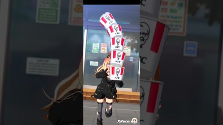 #ウマ娘【ウマ娘KFCコラボ】#エスポワールシチー KFCウマさんぽまとめ