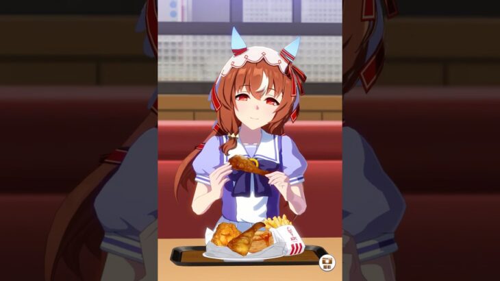 【ウマ娘】スティルインラブ【ウマさんぽ】ケンタッキーコラボ お食事