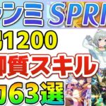 (修正)【チャンミ新潟1200】強いスキルが取れる継承キャラ・サポカがわかる！前脚質スキル64選！【ウマ娘】