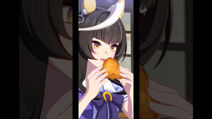 #Umamusume【ウマ娘KFCコラボ】✨カルストンライトオ✨ネットオーダー→持ち帰り→お食事！#今日ケンタッキーにしない？ #ウマ娘と今日ケンタッキーにしない？ #shorts #ケンタッキー