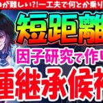 【因子】10月短距離チャンミ用!!相性盛るのが難しい?!各種継承候補の話　#ウマ娘
