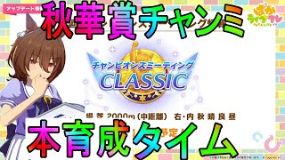 【ウマ娘】秋華賞チャンミ用仮育成するおとこ　day2【初見さん歓迎】