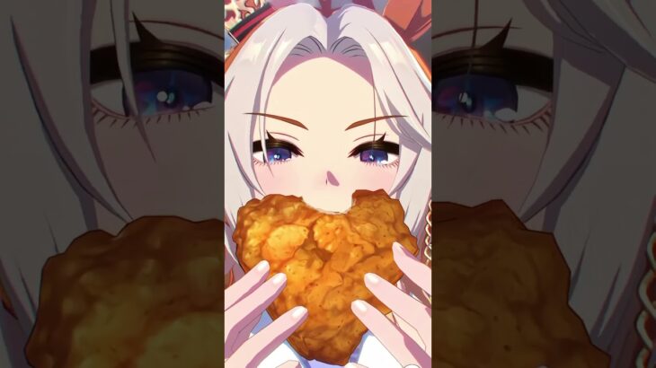 ウマ娘 KFCコラボ オルフェーヴル 店内食事