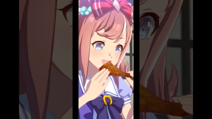 #Umamusume【ウマ娘KFCコラボ】✨アグネスデジタル✨ネットオーダー→持ち帰り→お食事！#今日ケンタッキーにしない？ #ウマ娘と今日ケンタッキーにしない？ #shorts #ケンタッキー