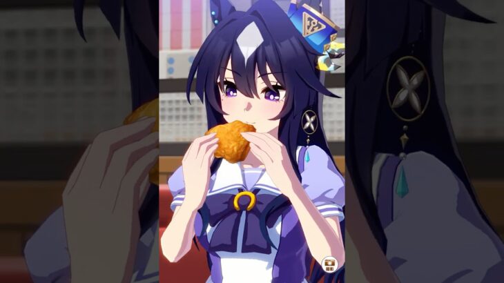 【ウマ娘】ヴィルシーナ【ウマさんぽ】ケンタッキーコラボ  食事