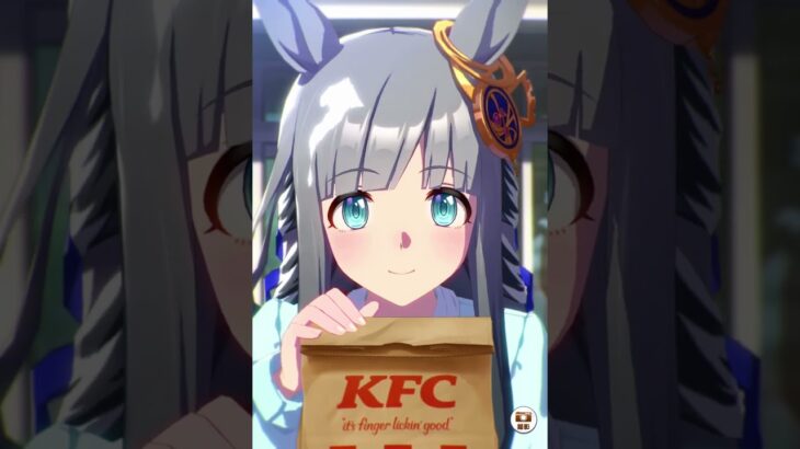 【ウマ娘】クロノジェネシス【ウマさんぽ】ケンタッキーコラボ 持ち帰り