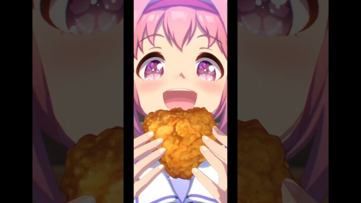 #Umamusume【ウマ娘KFCコラボ】✨ハルウララ✨ネットオーダー→持ち帰り→お食事！#今日ケンタッキーにしない？ #ウマ娘と今日ケンタッキーにしない？ #shorts #ケンタッキー