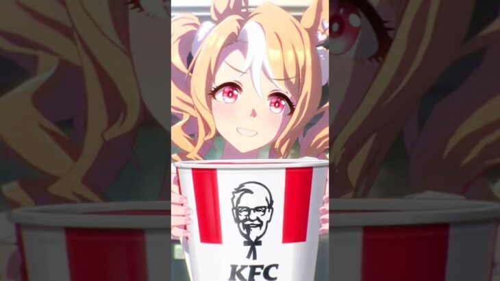 ウマ娘 KFCさんぽ【フサイチパンドラ】 #shorts