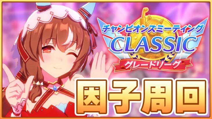【ウマ娘】早くスティル本育成がしたい！親手動ダE因子周回やっていくよ～！【チャンピオンズミーティングCLASICC 京都2000m】