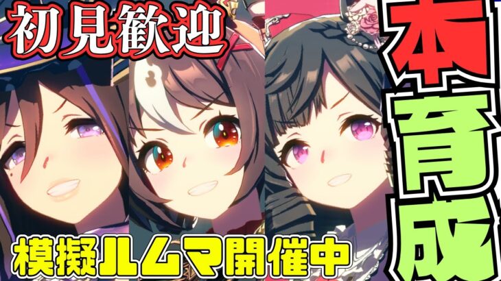 【ウマ娘】(雑談)チャンミ本育成！！！/因子お披露目ルムマ開催しておりますので、気軽にご参加ください/UmaMusume Training Live