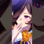#ウマ娘 懐かしきコラボKFCライス可愛い(^p^)👍