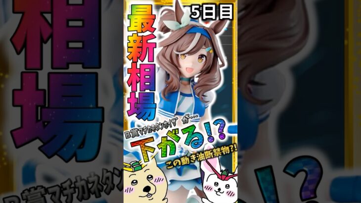 B賞マチカネタンホイザ今日の相場は？『一番くじ ウマ娘 プリティーダービー 12弾』最新相場速報