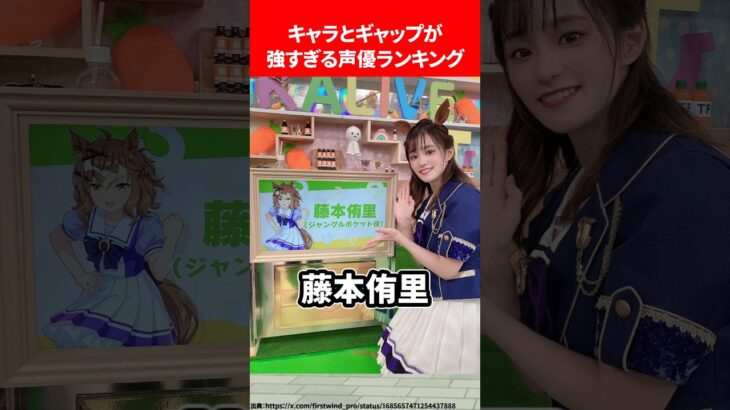 キャラとのギャップがヤバすぎる声優ランキング #ウマ娘プリティーダービー