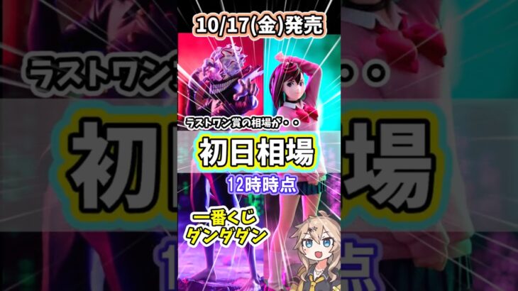 【初日相場】一番くじ ダンダダン　圧倒的怪奇、強襲！ フィギュア 相場