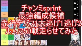 チャンミsprint　フレ枠バンブー夏　カモﾝ