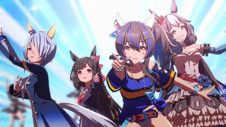 【4Kウマ娘】Overrunner! ～舞台組キャラ全員揃った記念～【疑似60fps】