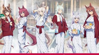 ウマ娘が温泉に登場!? 極楽湯×シンデレラグレイ夢のコラボ実現!