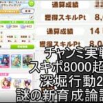 チャンミ実戦型　スキポ8000超安定感アップ行動2選++新育成論誕生！？