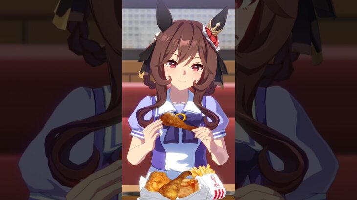 ▶️【ウマさんぽ】✨ジェンティルドンナ✨ウマ娘KFCコラボ #今日ケンタッキーにしない？ #ウマ娘と今日ケンタッキーにしない？ #shorts #Umamusume