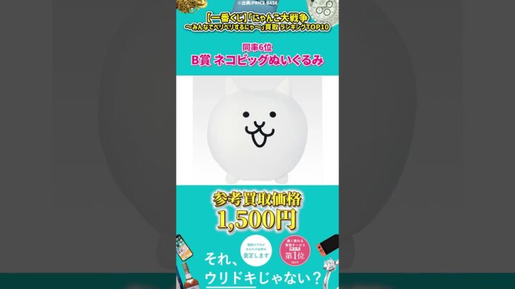 【一番くじ】「にゃんこ大戦争 ～みんなでペリペリするにゃ～」 #Shorts